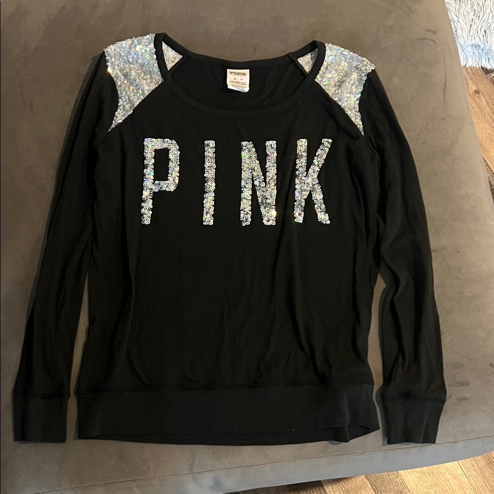 PINK Victoria's Secret Black Top